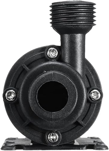 Miniatura 8 de Bomba sumergible de circuito directo de 12 V, bomba de agua sumergible de motor sin escobillas de alta elevación 800LH para estanque, cascada