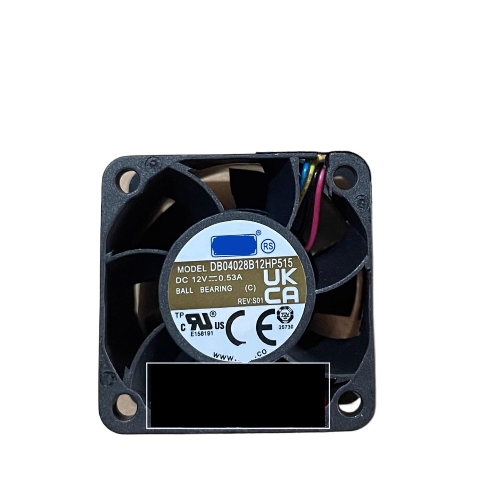 IVEKYKIBC DB04028B12HP515 4028 12 0.53A Four Wire Server Cooling Fan