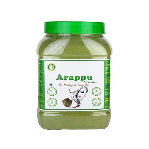 MA Polvo 100% Natural Arappu para lavado de cabello herbario - (17.64 oz)
