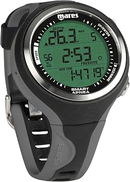 Mares Smart Apnea Diving Computer - Black/Black, One Size