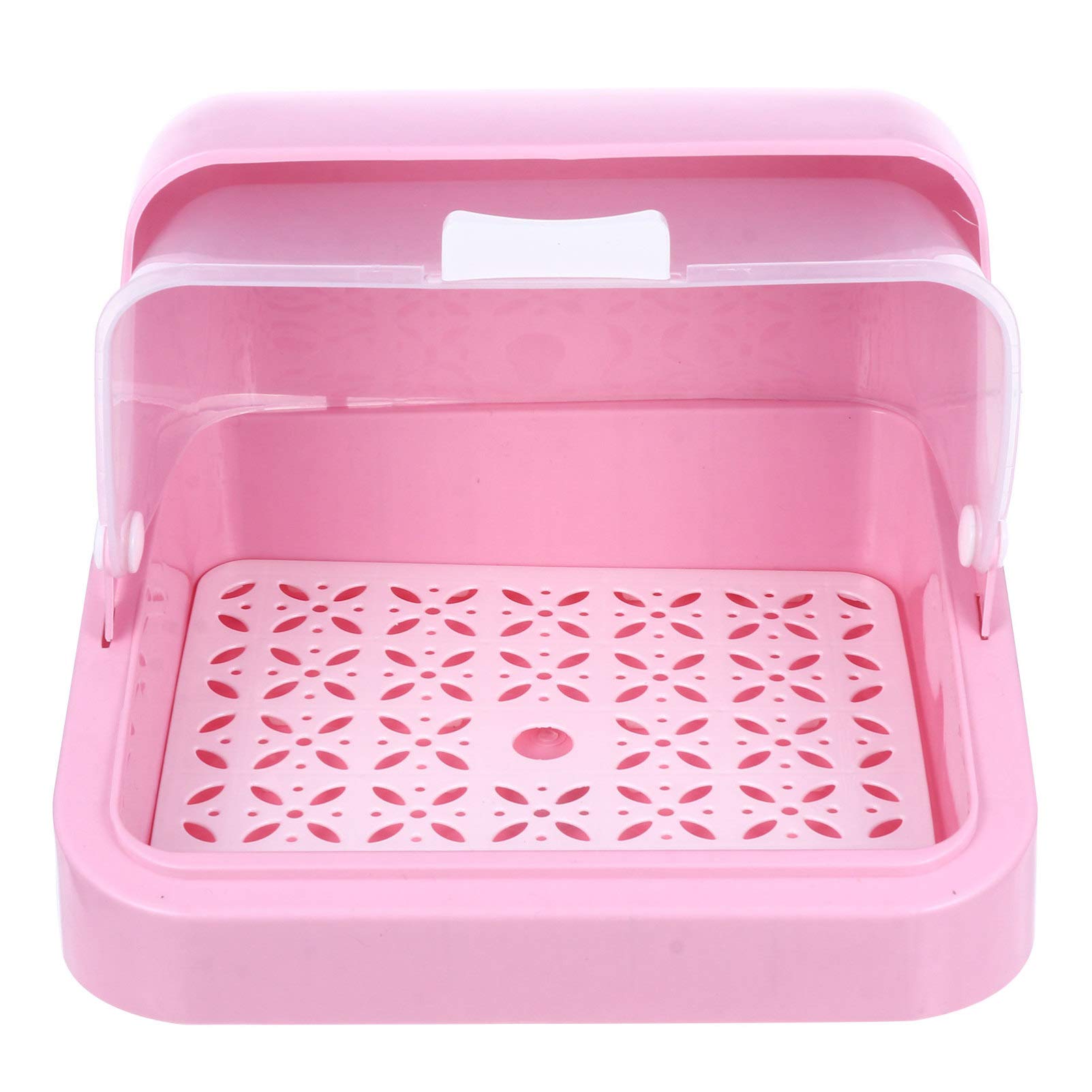 TOYANDONA Babyflaschen Aufbewahrungsbox mit Abtropfschale aus Pp-material Organizer für Babyartikel und Besteck mit Deckel für Saubere Aufbewahrung
