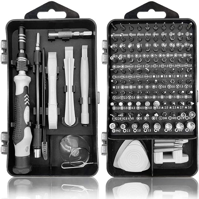 PAVITYAKSH Screw driver Tool kit set, 115 in 1 Professional Precision Screwdriver Set, Multipurpose Mobile, Computer, Laptop repair tool set kit, Home repairing kit