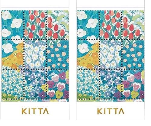 キングジム(Kingjim) マスキングテープ KITTA スペシャル ガーデン KITP007 (× 2)