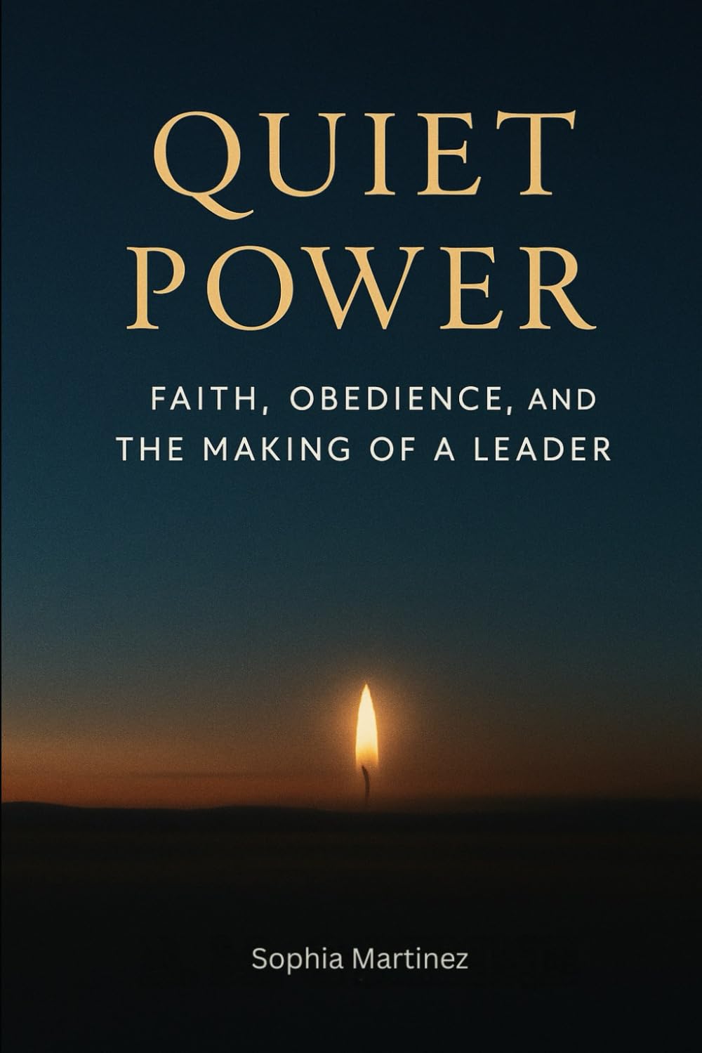 Quiet Power Faith, Obedience, and the Making of a Leader: When God is your CEO, quiet becomes your greatest strength