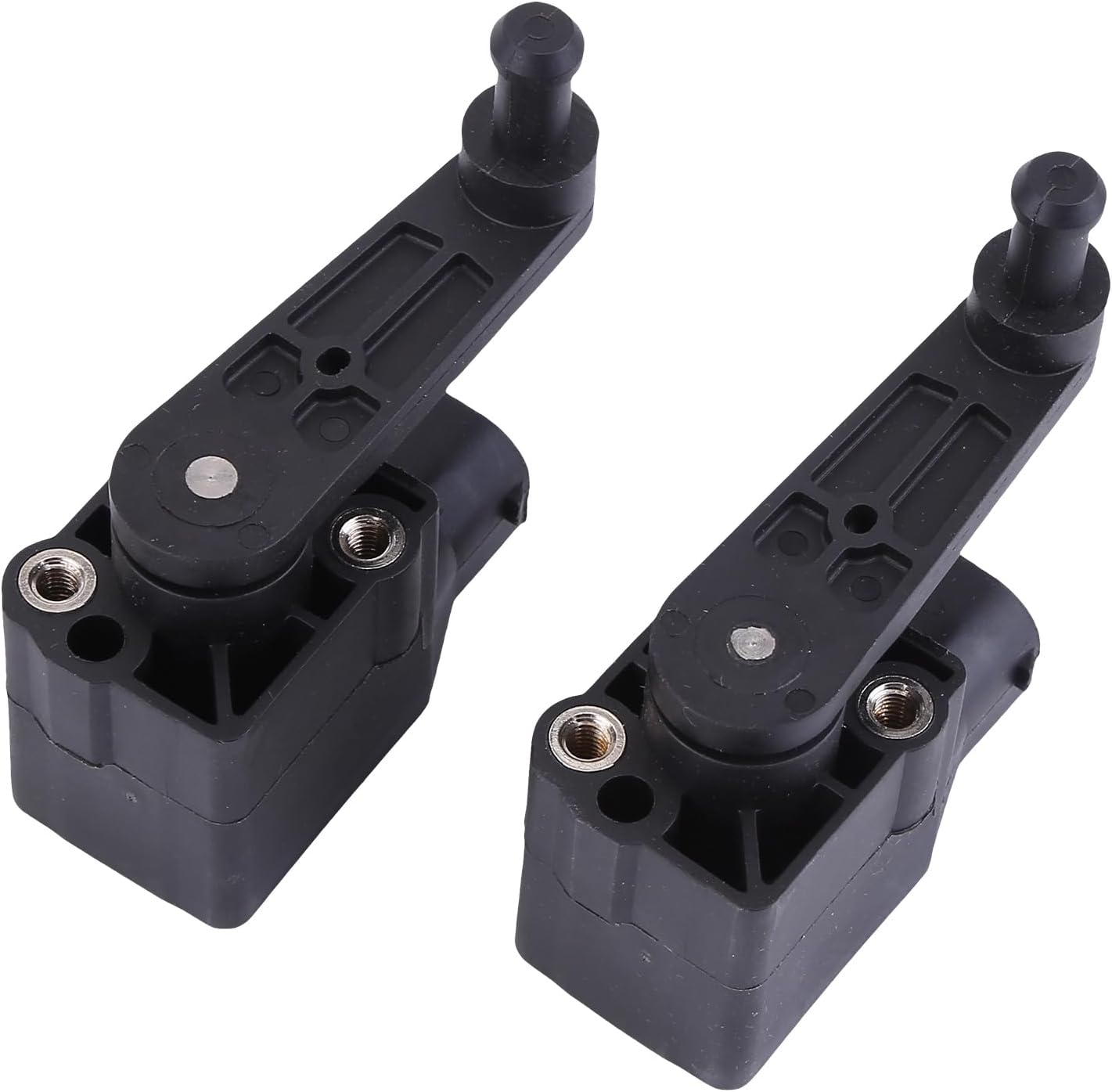 2Pcs Height Level Sensor Rear Left/Right Compatible for Jaguar XJ8 4.2L 2004 2005 2006 2007 2008 2009 Replacement C2C2254 C2C2256 Self-Leveling Units