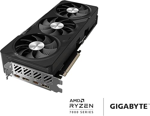 Miniatura 5 de GIGABYTE Tarjeta gráfica Radeon RX 7700 XT Gaming OC 12G, 3 ventiladores WINDFORCE de 12 GB 192 bits GDDR6, tarjeta de video GV-R77XTGAMING OC-12GD