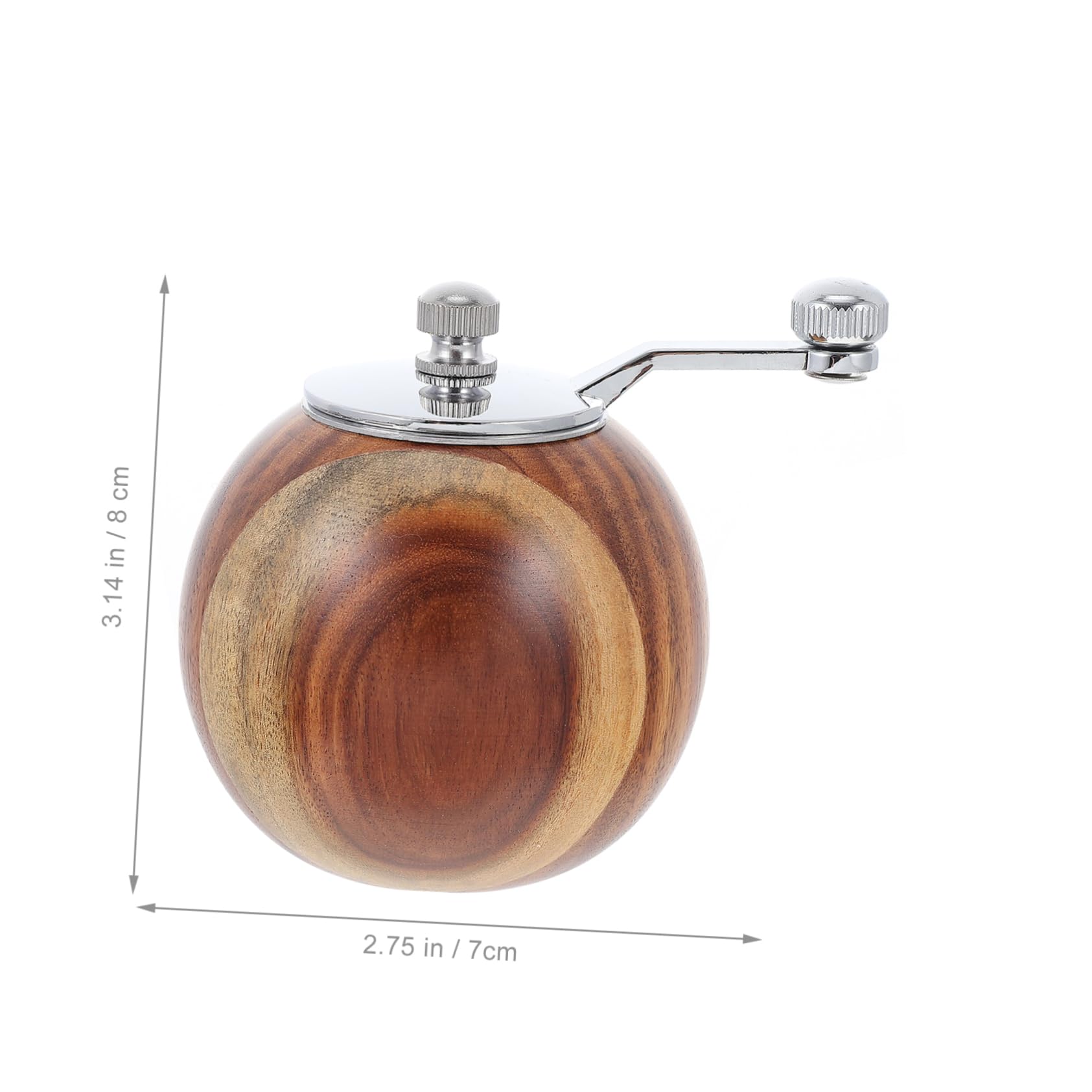 COLLBATH Manual Hand Crank Pepper Grinder Tool for Kitchen and Restaurant Elegant Design for Freshly Ground Spices Material for Long Term Use for