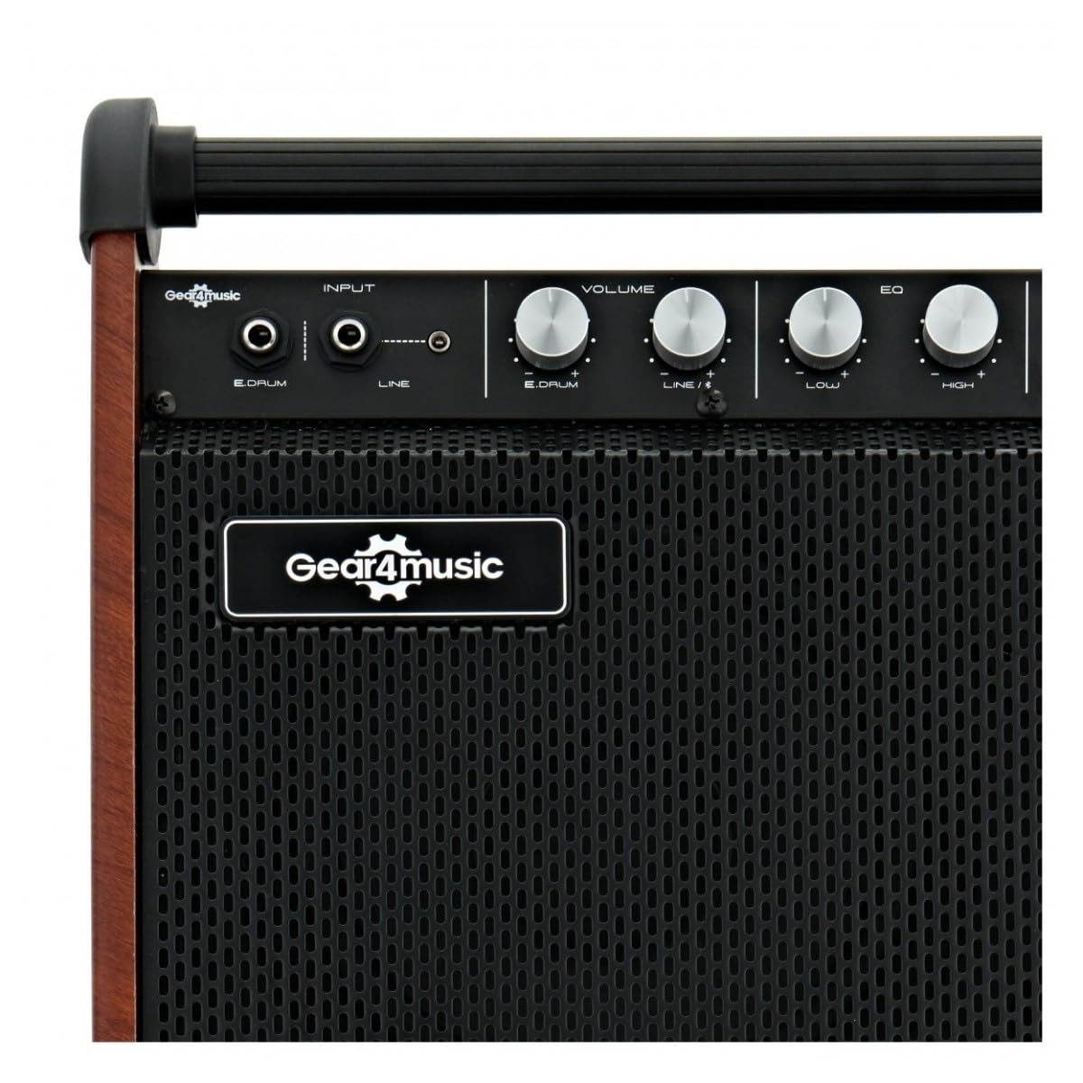 VISIONAMP Schlagzeug Elektronisch und Keyboard Verstärker Tragbares E-Drum Amp 50W