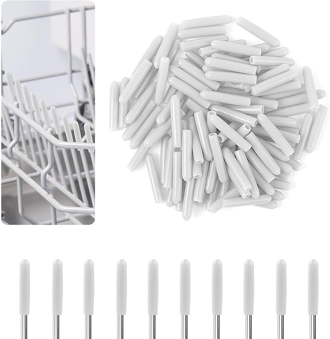 Amazon.com: Bewudy 100 PCS Dishwasher Rack Caps, Universal Tine Prong ...