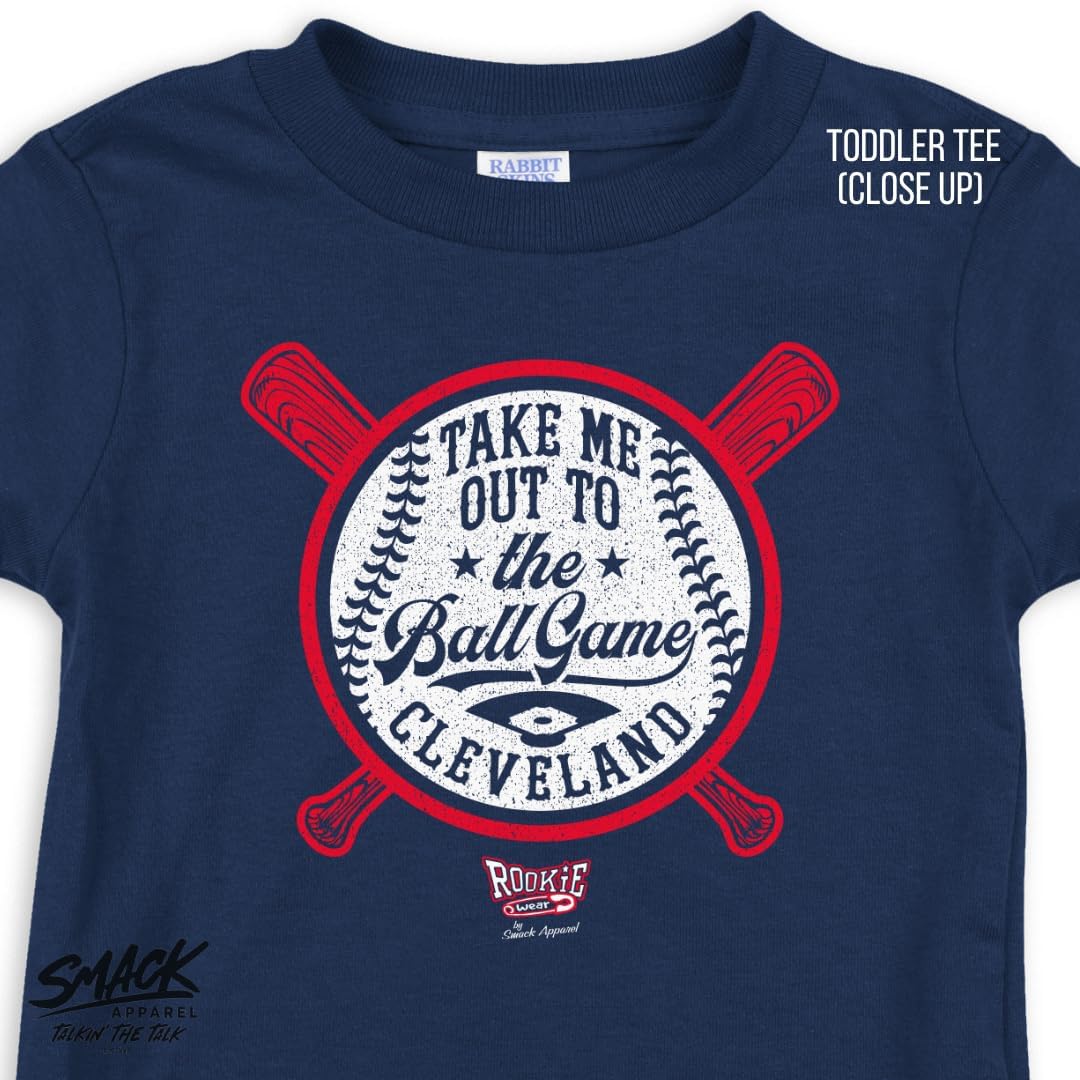 Take Me Out to The Ball Game Baby Apparel for Baseball Fans (NB-7T) - Image 3