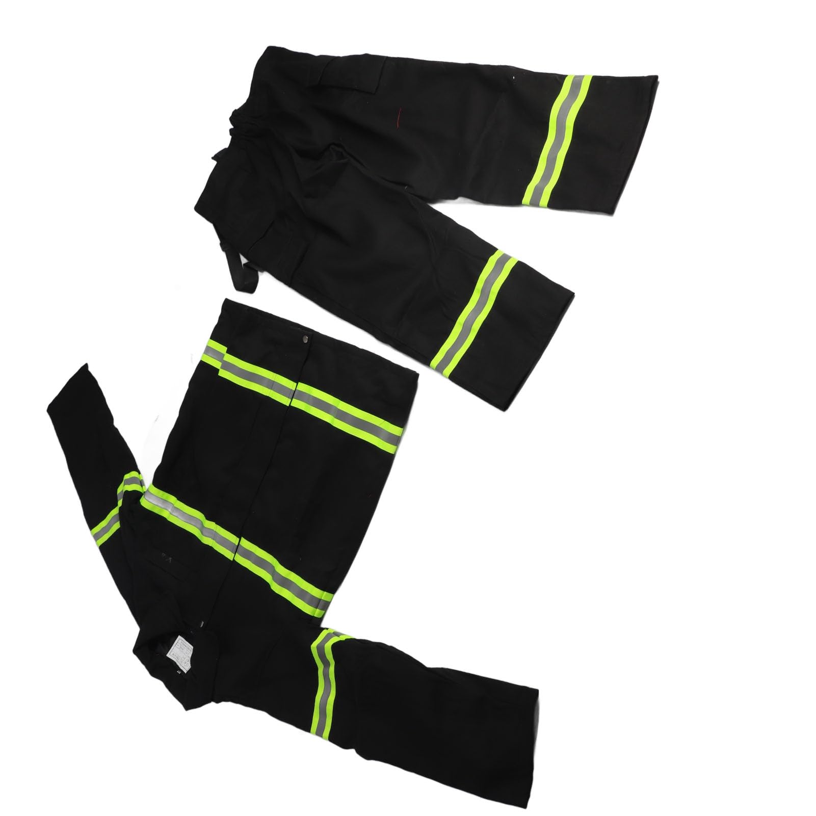 Topiky Conjunto de Ropa de Trabajo Ignífuga de 5 Piezas con Cinta Reflectante Ropa de Seguridad de Alta Visibilidad Traje de Aislamiento Térmico Azul Marino Equipo Industrial Resistente Al Fuego