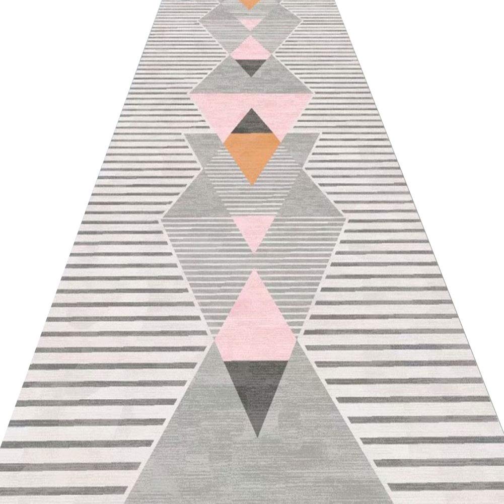 Tapis doux extra long style américain respirant pour grand couloir