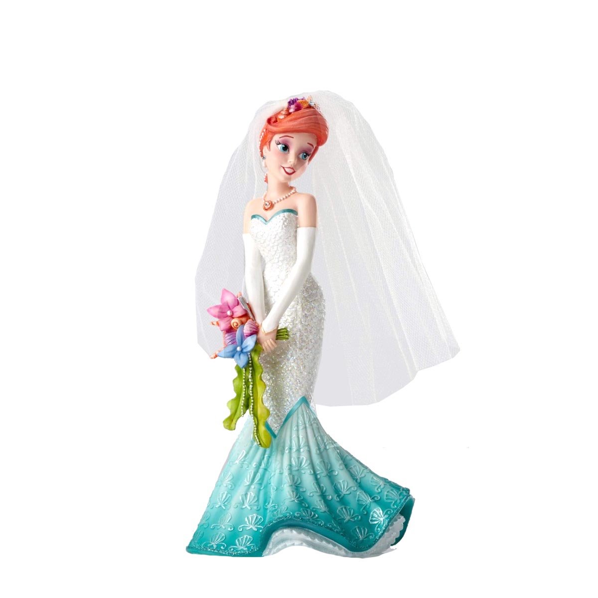 Disney Showcase Ariel Wedding Sculpture : Amazon.co.uk: Home & Kitchen