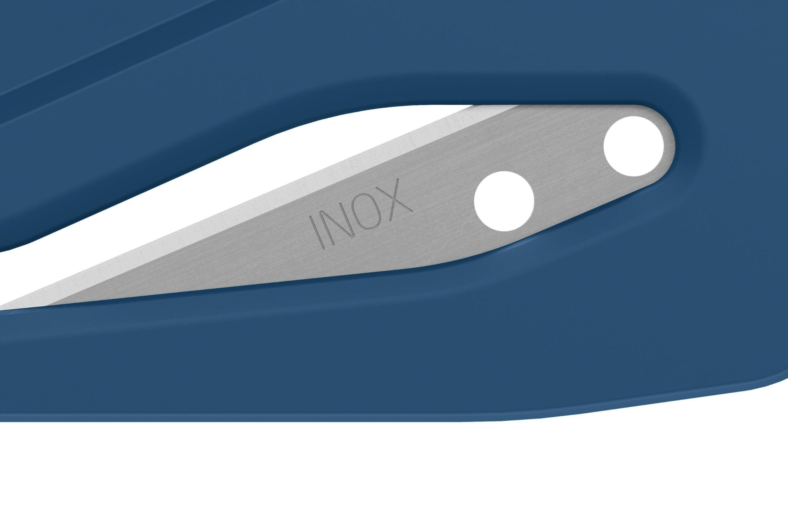 MARTOR Coltello di sicurezza, lama nascosta, SECUMAX POLYCUT, Rilevabile al metal detector (MDP), coltello Cutter professionale, leggero, in plastica, Per mancini e destrorsi (100 pezzi) | Coltello sicurezza monouso, rilevabile a metallo, occhiello, lama