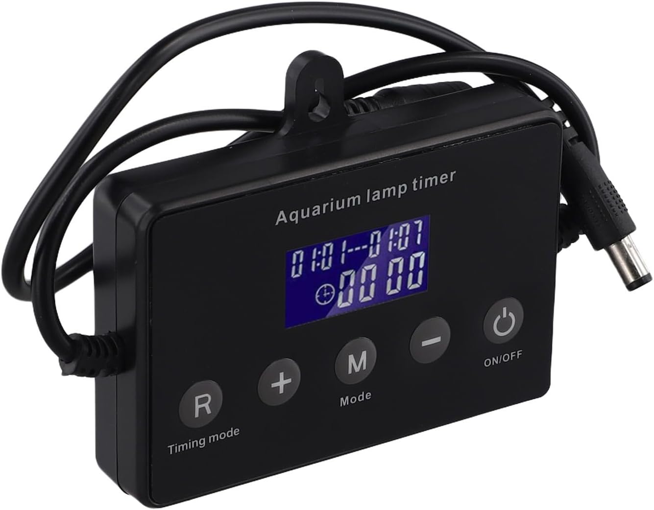 Aquarium Light Timer&Dimmer Fish Tank Light Controller, LED Light For Aquarium Lighting 12-24V Compatible Sunrise Sunset Effects Multi-Mode Settings