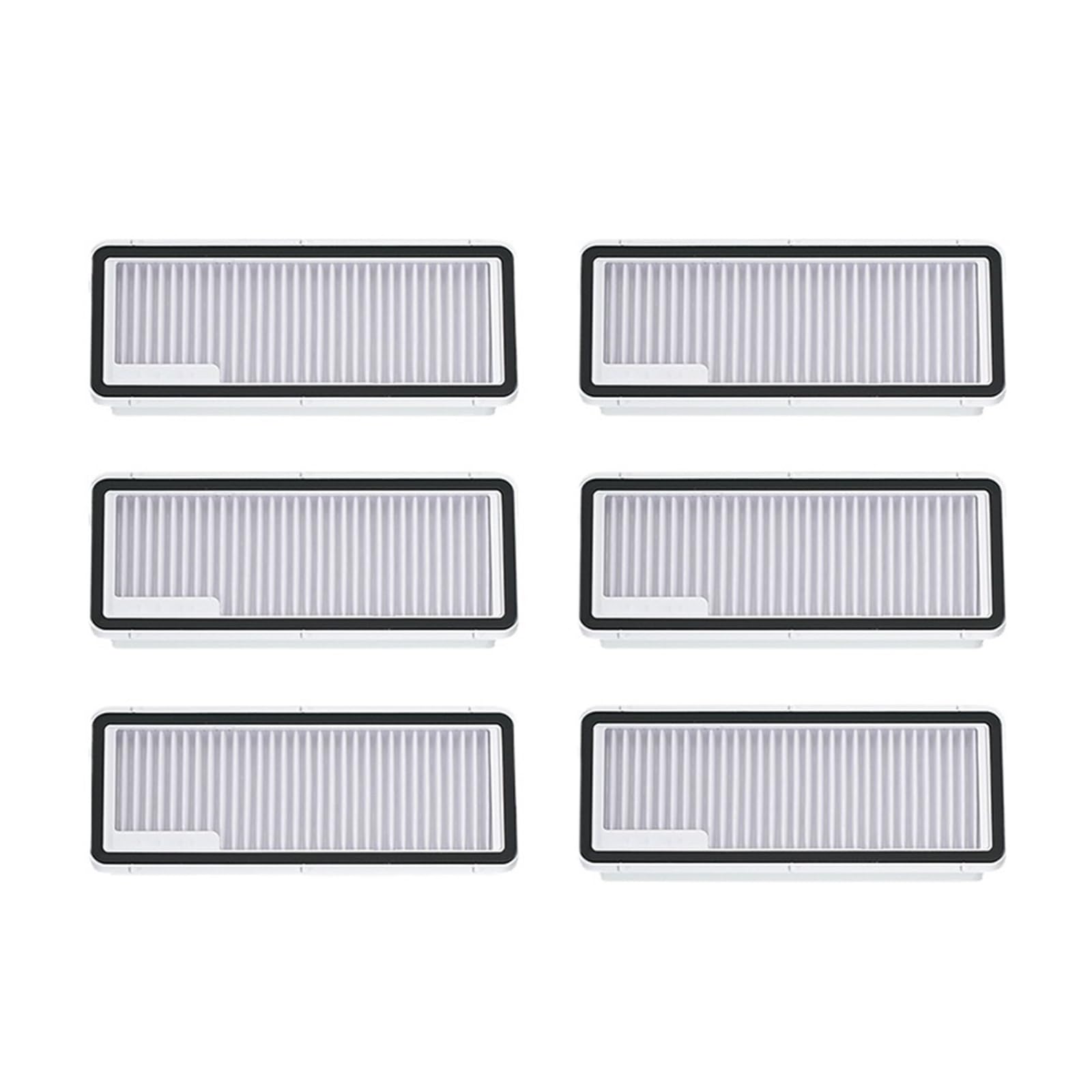 BDRPJDCHQ Compatible For Narwal J4，Freo X Ultra/J4 Lite Robot Vacuum Cleaner Parts Side Brush Filter Mop Replacement Accessories(C-6PCS)