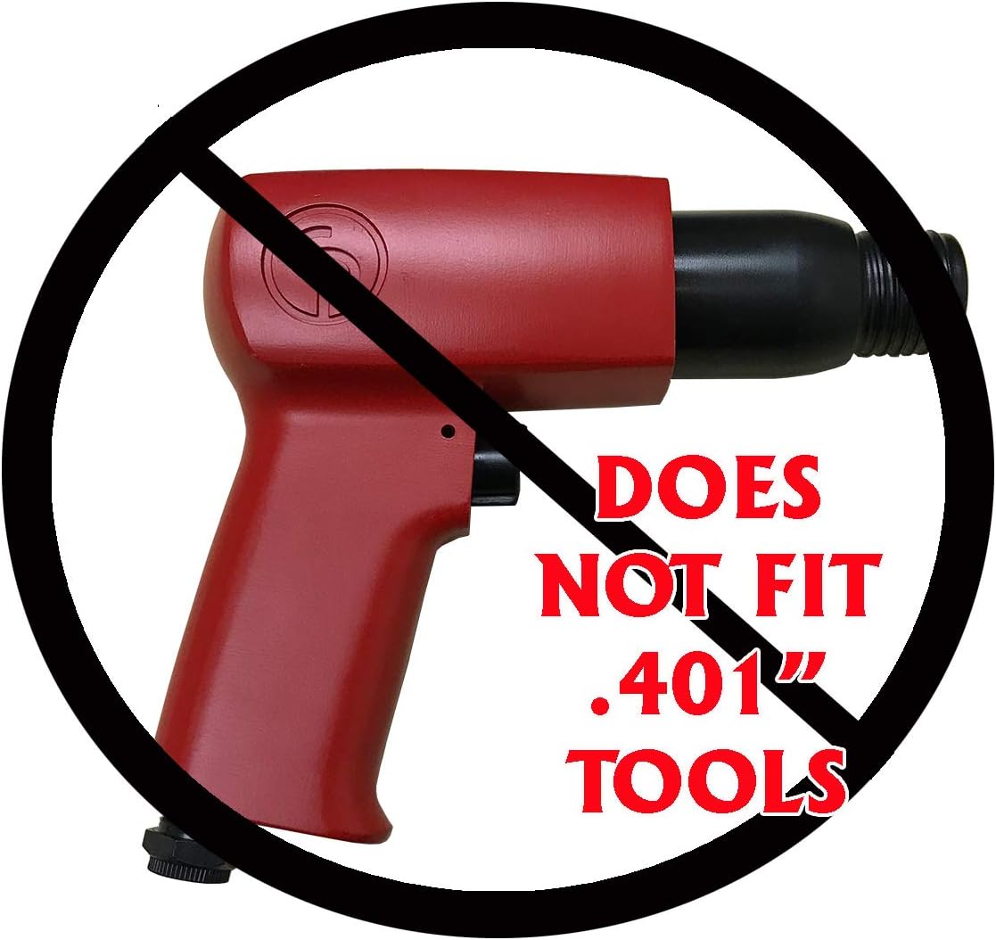 Champion Chisel 12 Inch Long by 2 Inch Wide .680" Round Shank, Round Collar Chipping Hammer Chisel/Pneumatic