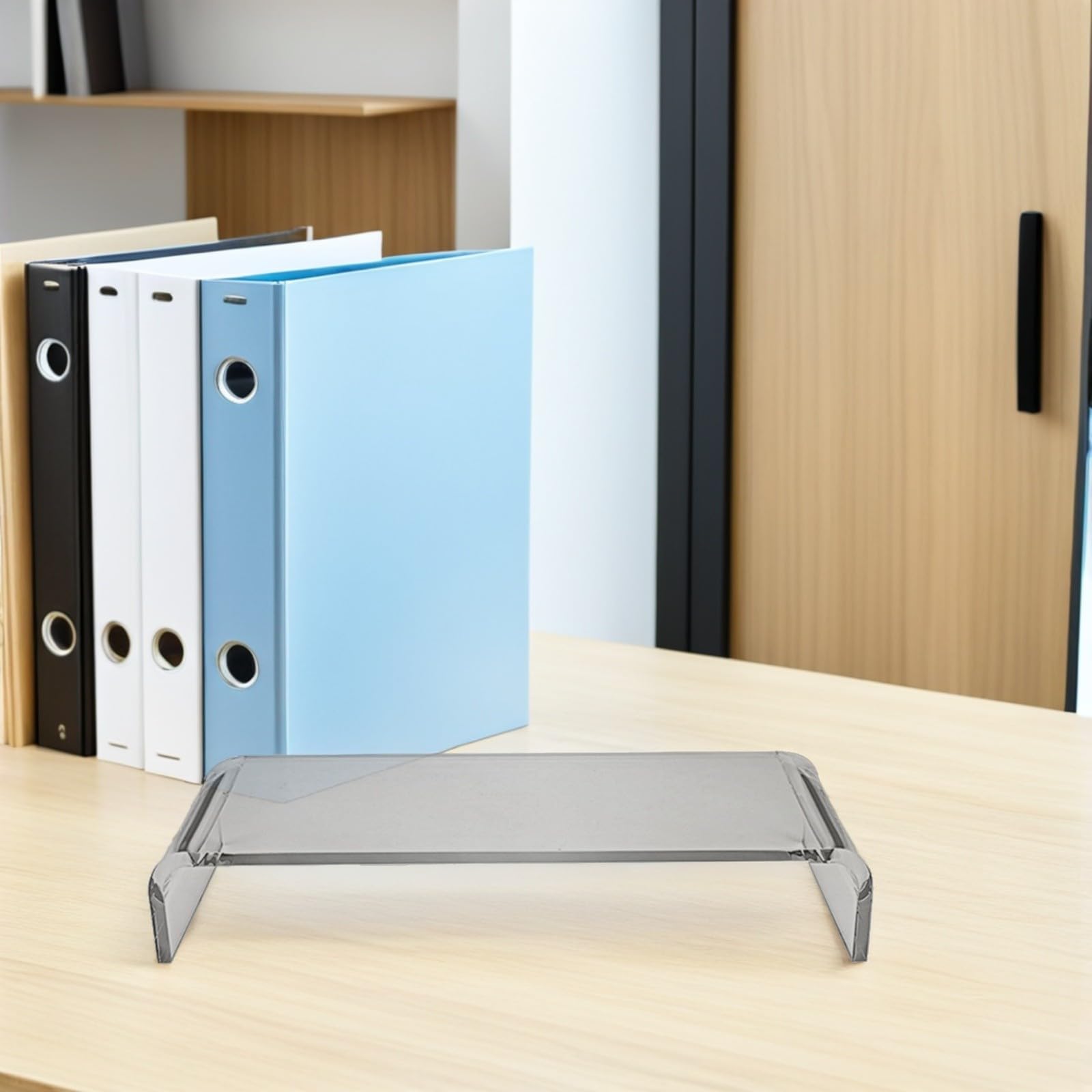 MAGICLULU Supporto Decor Tavolo da Monitor e Acrilico Resistente in'abrasione Rialzo Scrivania, per Home Office e Festa Scuola