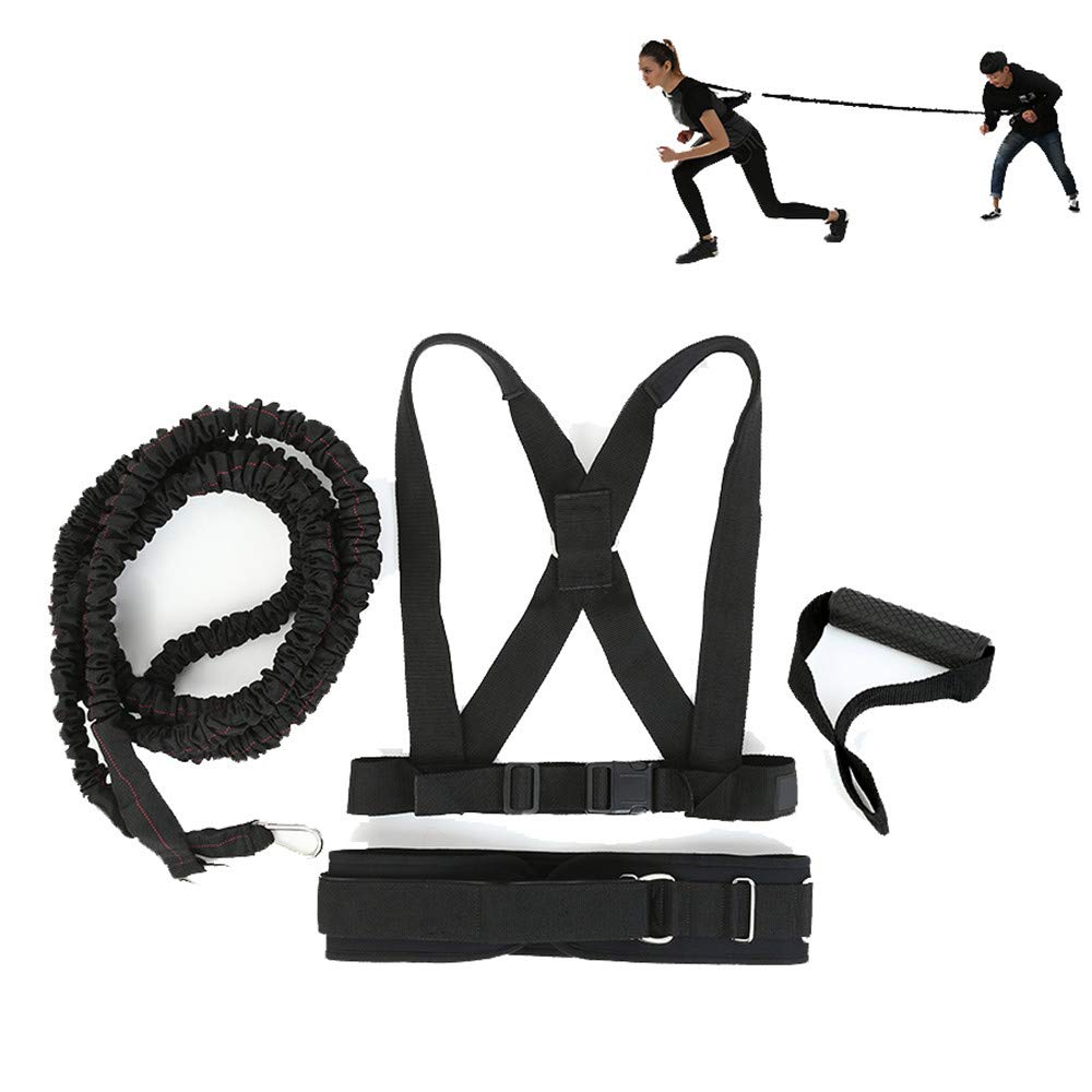 Double bande de résistance avec ceinture ventrale pour booster votre puissance athlétique