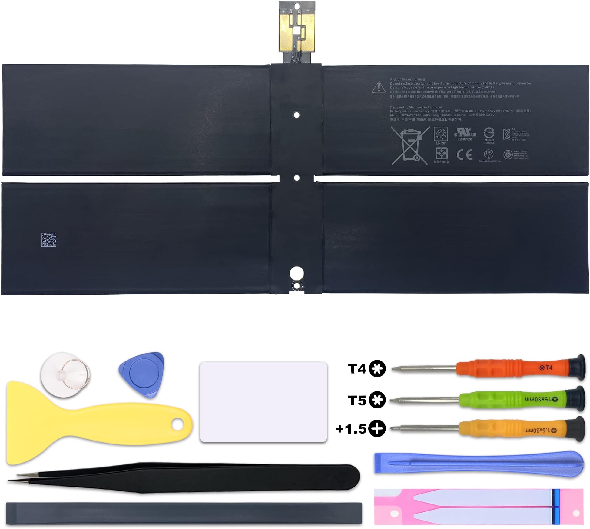 DCH 1050mAh Battery For Lightspeed Aviation A500 Tango | Replacement 806-00001-000 | 3.7V Li-ion Wireless Headset Battery