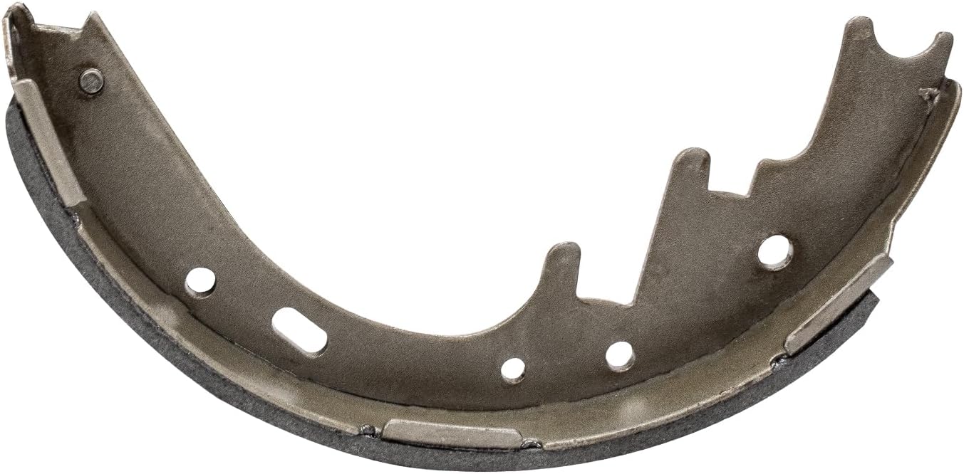 Detroit Axle - Rear Brake Shoes for Dodge Ram 1500 2500 Van Durango Dakota Ford E-150 Econoline Club Wagon, Premium Semi-Metallic Brake Shoes Replacement