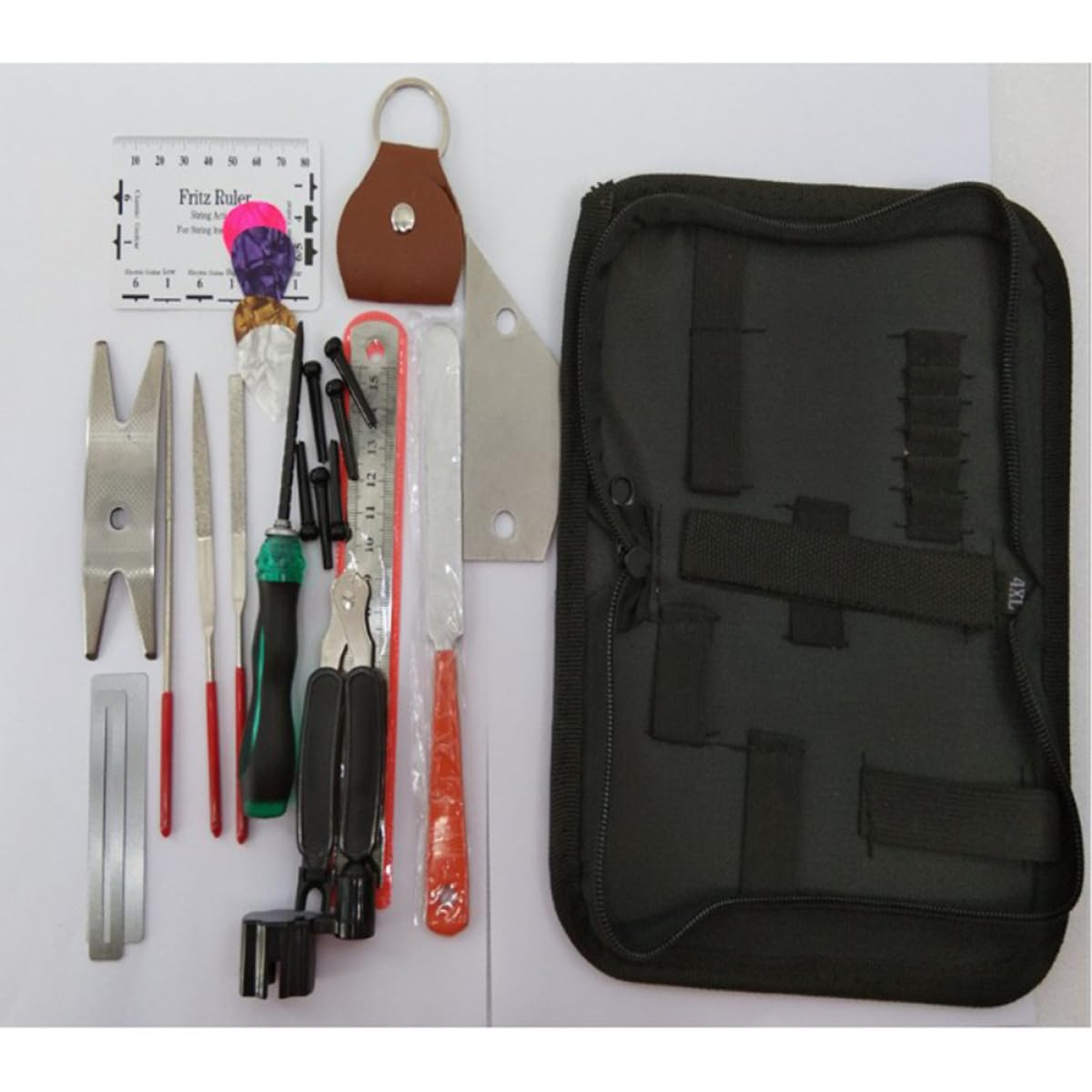 Toyvian 24 Uds Traste De Guitarra Archivo Traste Doblador De Alambre Soporte De Púa De Guitarra Kit De Herramientas De Luthier De Guitarra Kit De Herramientas De Guitarra