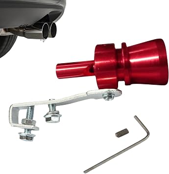 Turbo Exhaust Whistle - Exhaust Whistle Turbo Sound, Lightweight Car Exhaust Sound Booster | Tailpipe Blow Off Valve Accessories, Automobile Resonator, Car Muffler Sound Booster for Motorcycles