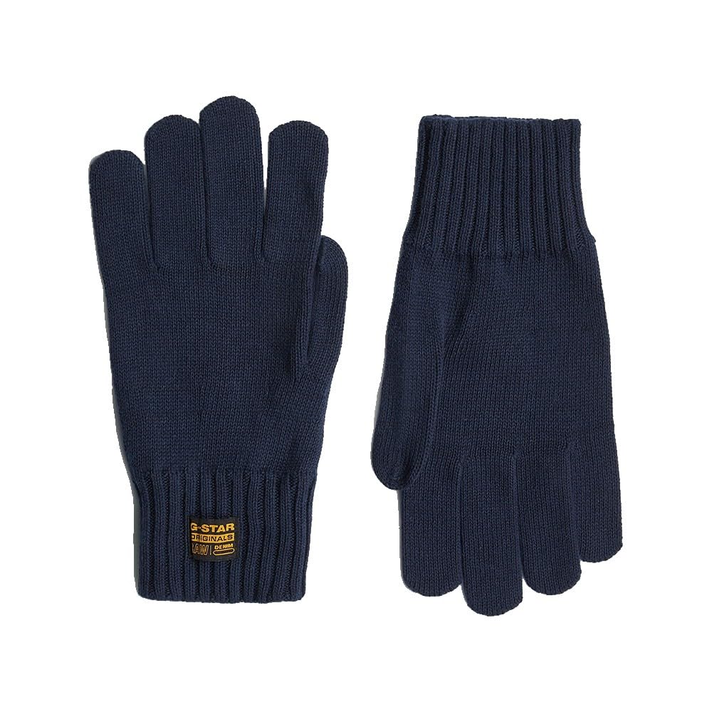 G-STAR 8721136008785 Effo Glove, Blue (Salute D25334-E149-C742), M, Blue (salute D25334-E149-C742), M