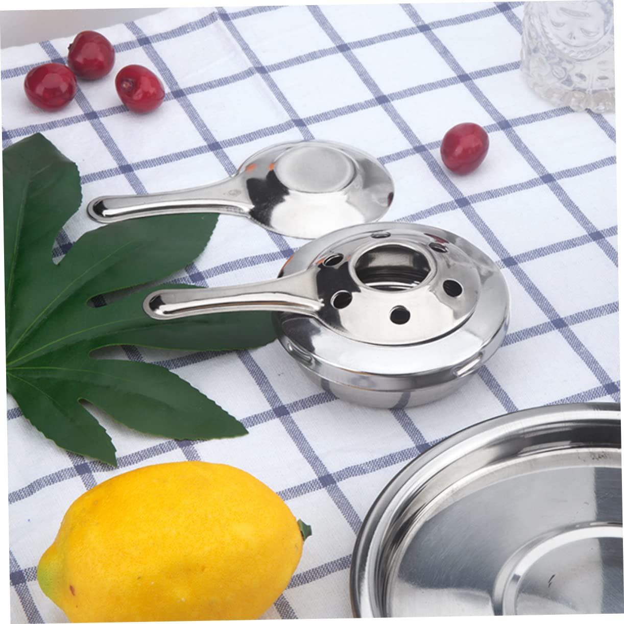 FUNOMOCYA Melting Furnace for Cheese Chocolate Fondue Set Stainless Steel Construction Perfect for Fondue