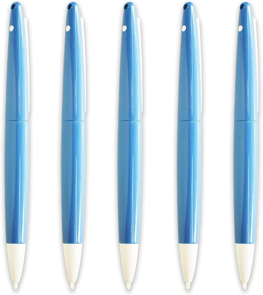 Universal Touch Stylus Big Pen for Nintendo DSi XL LL Blue and White Color Package 5 Pieces