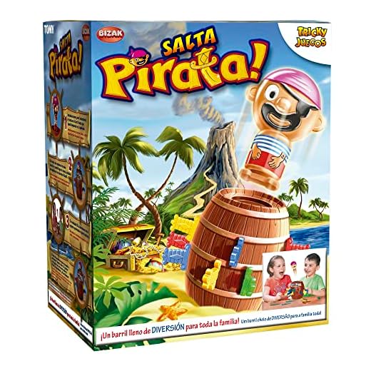 Bizak Juego Tricky Salta Pirata (30697028)