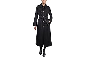 London Fog Women's Long Trench Coat: Timeless Style, Unparalleled Comfort