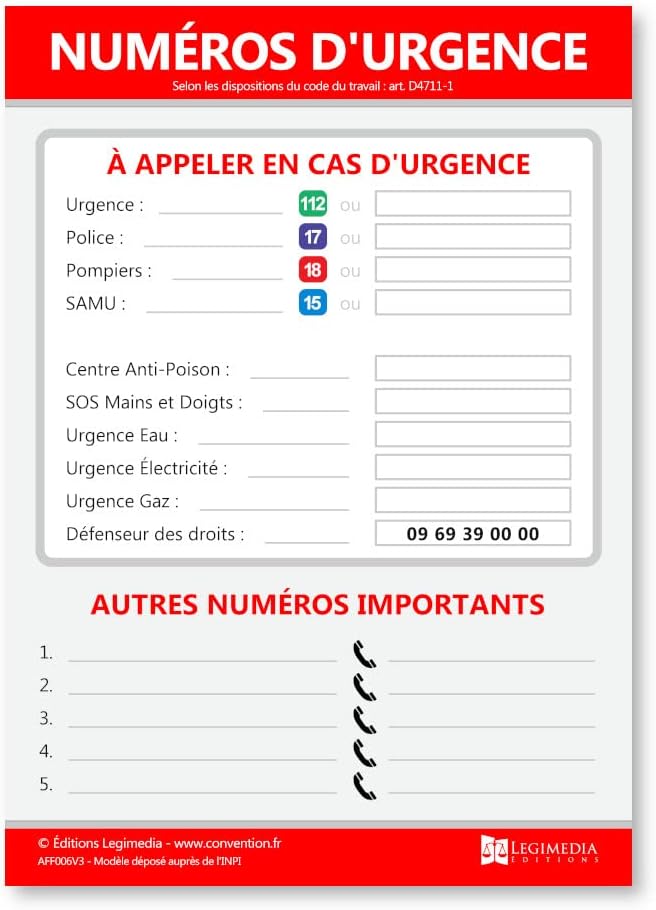 Affichage Obligatoire Restaurant Affichage Gestes Et Postures : Port De Charges - Plastifiu00e9 - Fabriquu00e9 Affiche Geste Et Posture Gratuite