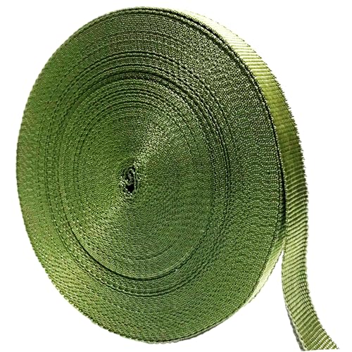 262 Feet Green Tree Tie Straps 3/4 Inch Wide Garden Tie for Outdoor Use 1,850Lbs Strength Plant Support Tree Tie for Staking and Guying, Tree Tie Rope for Outdoor Use, Straightening Supplies