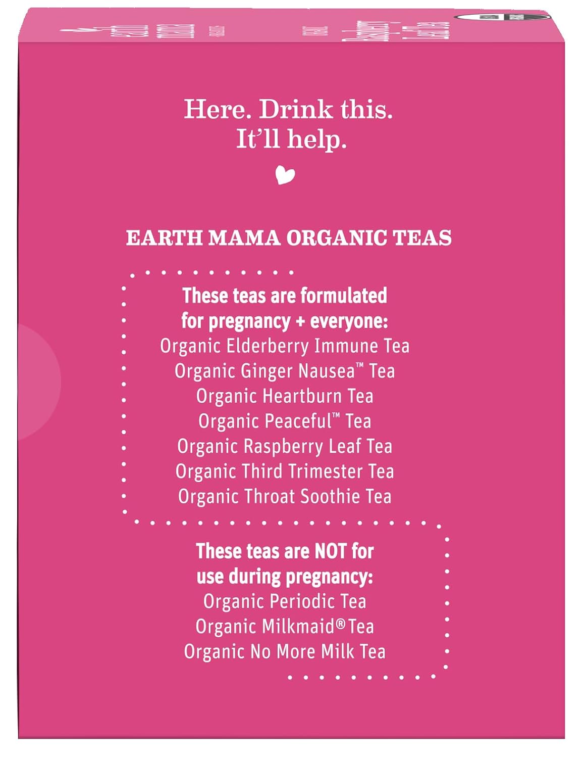 Earth Mama Organic Red Raspberry Leaf Tea | Labor Prep & Menstrual Support Herbal Tea, Pregnancy & Postpartum Care Recovery | 32 Teabags | Caffeine Free & Non-GMO - Image 10