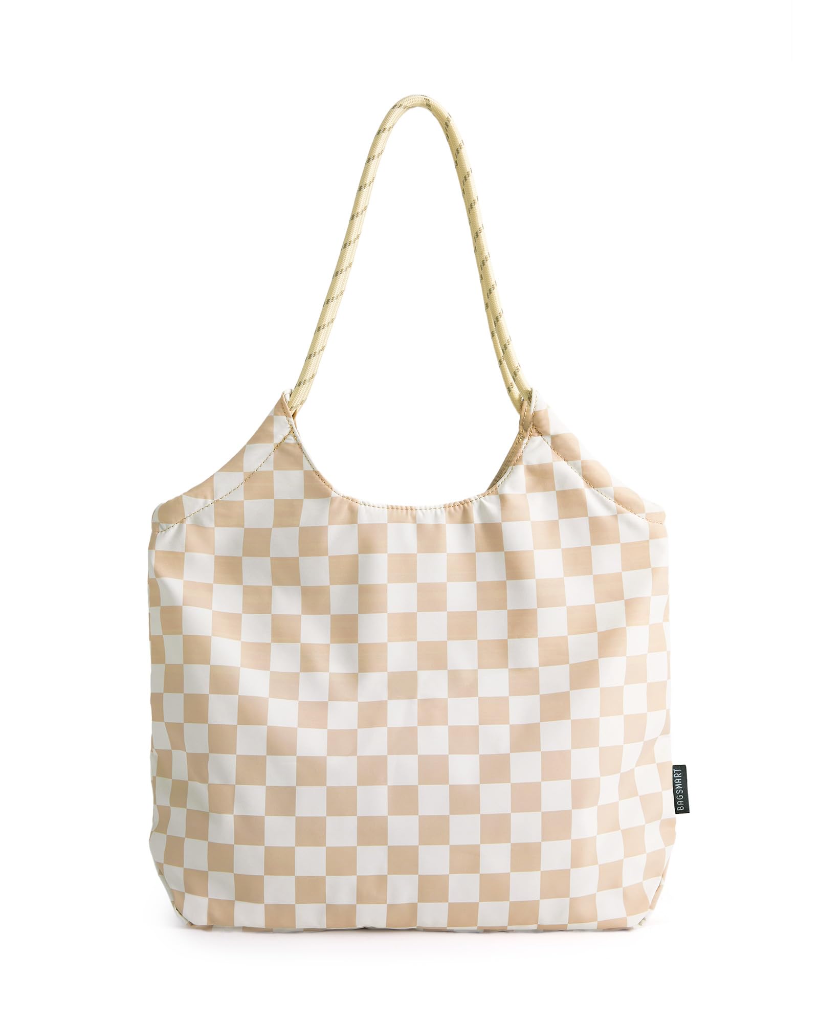 BAGSMART Beach Bags for Women, Beach Tote Bag Beach Bag with Zipper Travel Tote Bag for Women Sandproof Swim Pool Bag | Packable Beach Bag, Beach Essentials, for Travel, Gym, 12.5L Medium Tote, Lightweight, Water-resistant — view 19