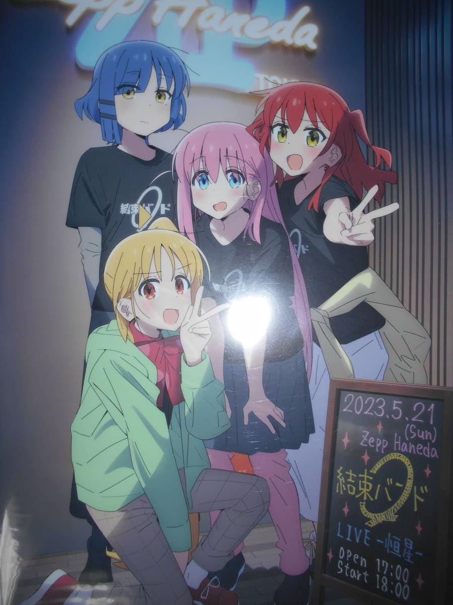 ぼっち・ざ・ろっく! 結束バンド キャラファイングラフ A4サイズ ぼっち・ざ・ろっく! 結束バンドLIVE -恒星-キャラファイングラフ (A4)