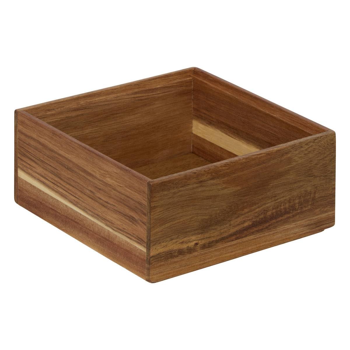 Organizador de cosméticos TIDY SMART ACACIA, accesorio de belleza para un tocador ordenado