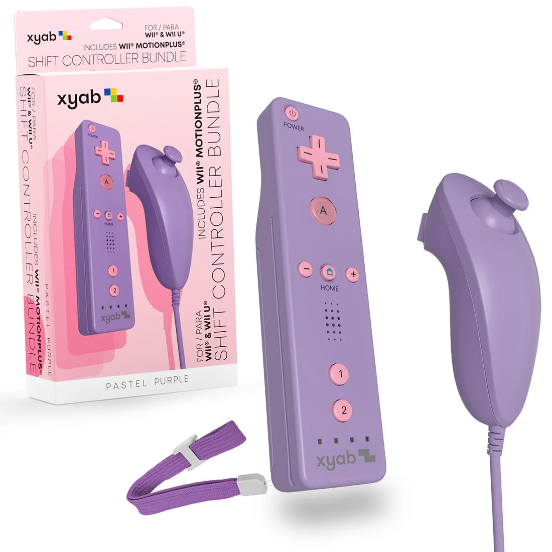 Amazon.com: XYAB - Wii Remote with Nunchuck Controller for