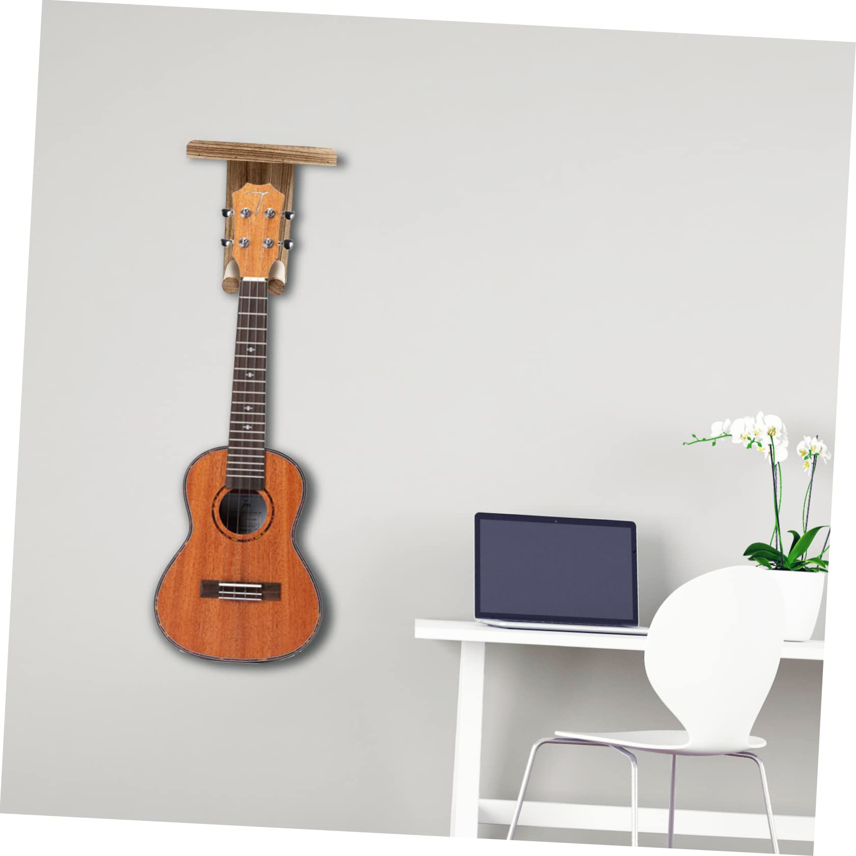 ibasenice 2pezzi Supporto Per Chitarra Da Parete Gancio in Legno Per Chitarra Supporto in Legno