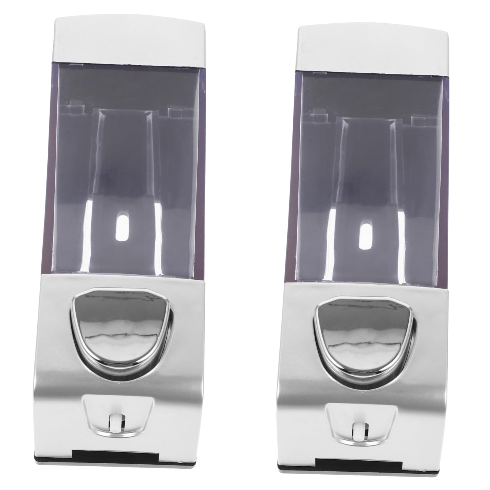 Garneck Material Soap Dispenser Wall Mounted Soap Dispenser Easy Press Modern Design