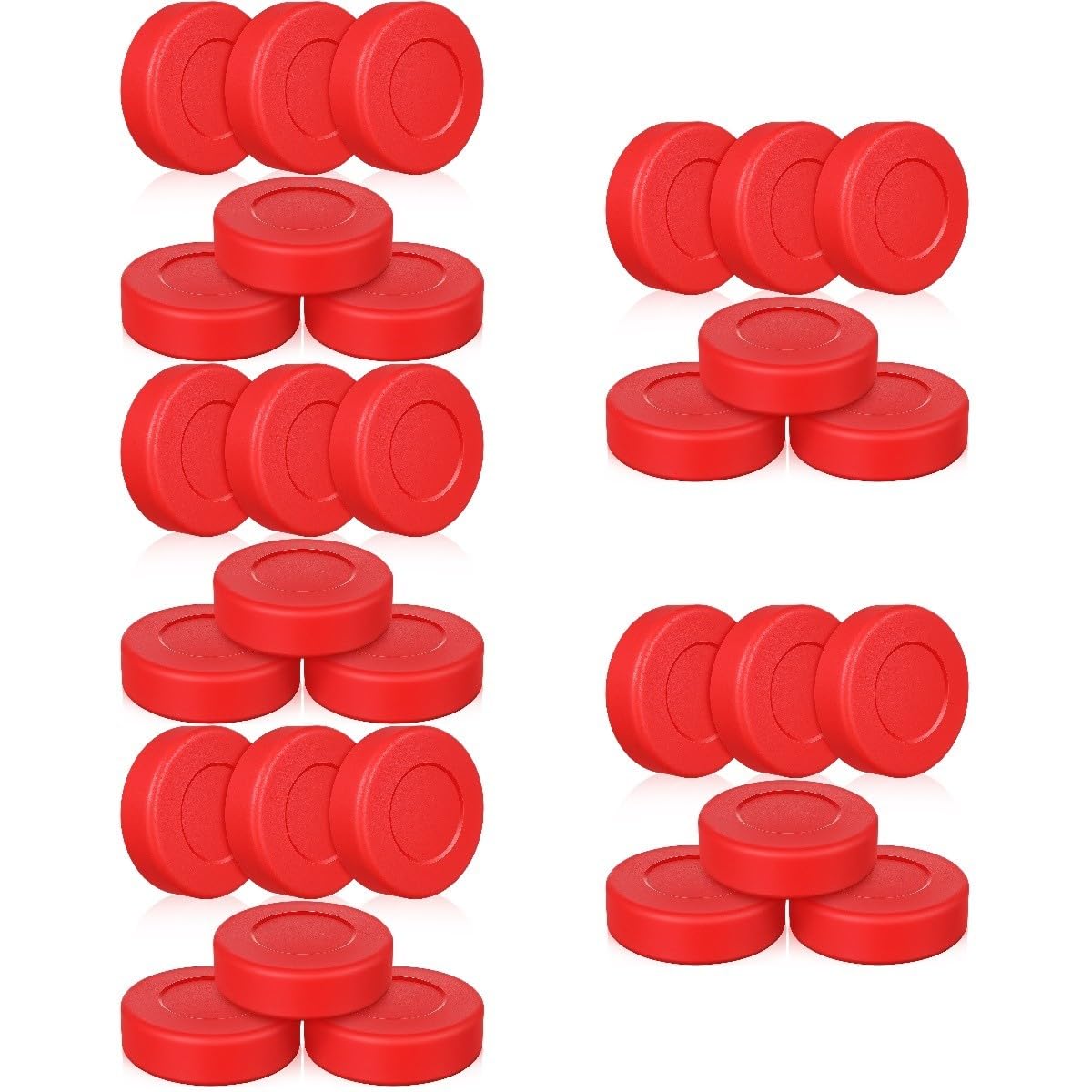 HEMOTON Packs De Rondelles De Hockey Pucks Et Balles De Hockey pour Entraînement avec De Rangement Moyenne pour De Glace