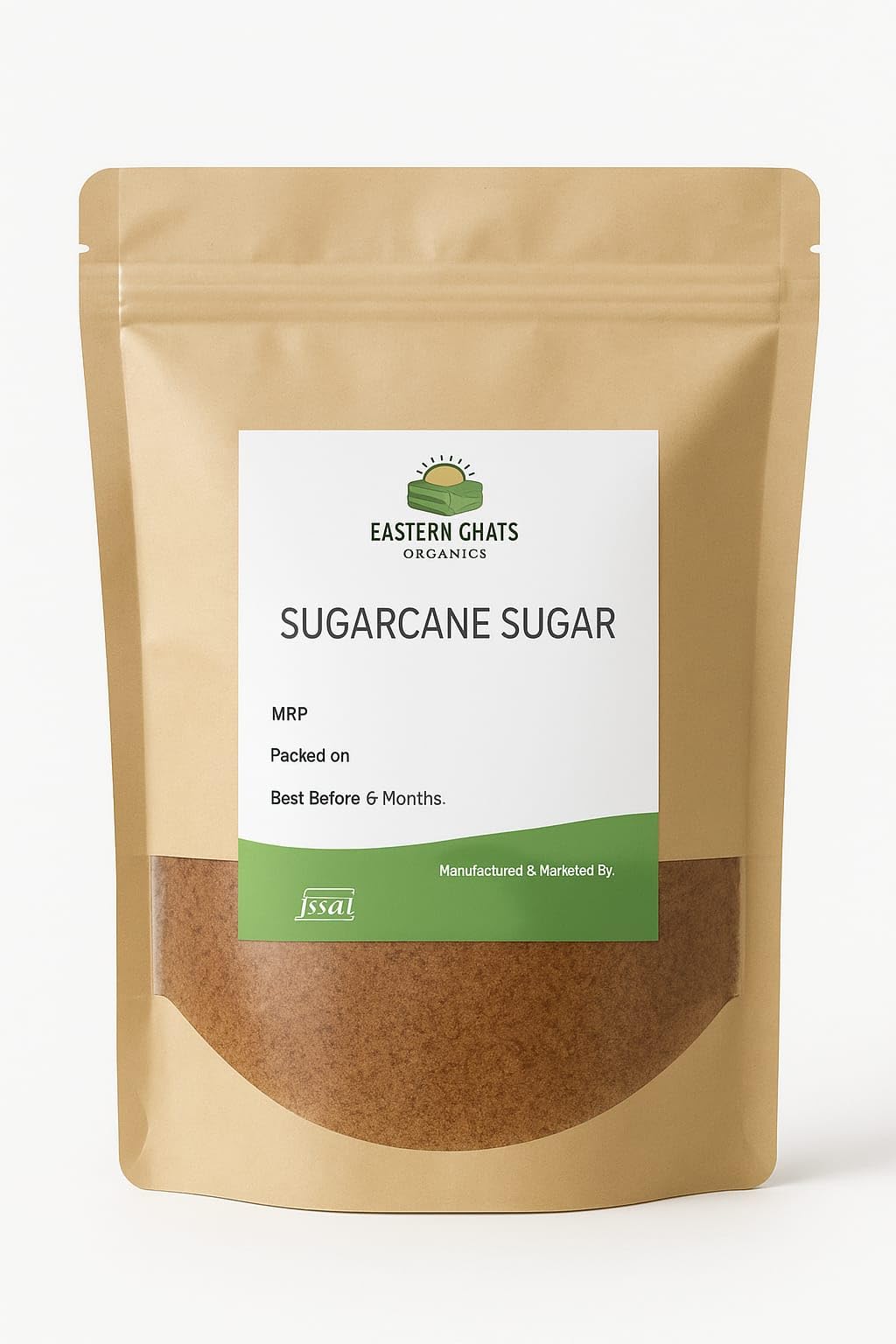 Sugarcane Sugar – 100% Natural, Unrefined, Chemical-Free