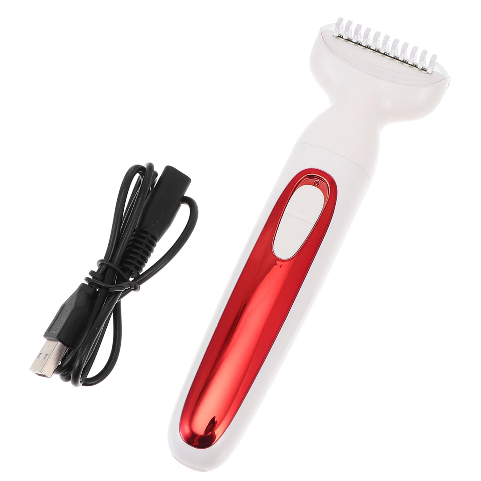Depiladora Eléctrica Corporal Recargable USB para Hombres y Mujeres