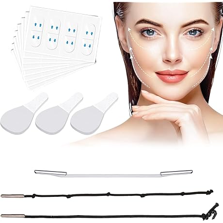 40Pcs Facial Kinesiology Tape for Face Lifting