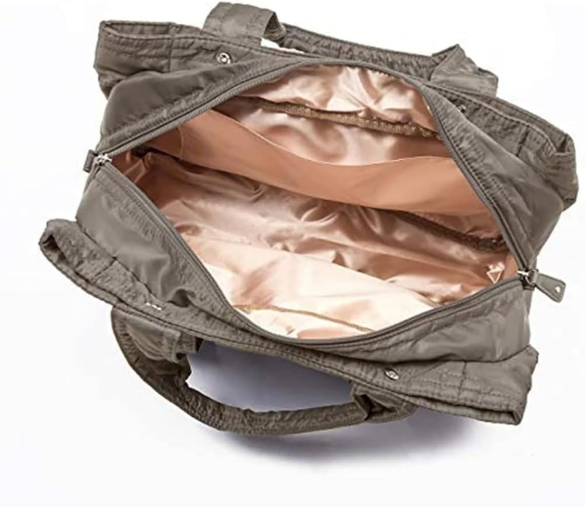 [NovaCult] 超軽量 ナイロン ボストンバッグ 大容量 撥水 2WAY 10ポケット 整理上手 マザーズバッグ 旅行 通学