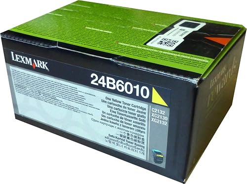 Lexmark 24B6010 Toner Cartridge for C2132/XC2130/XC2132 Series Printer, Yellow