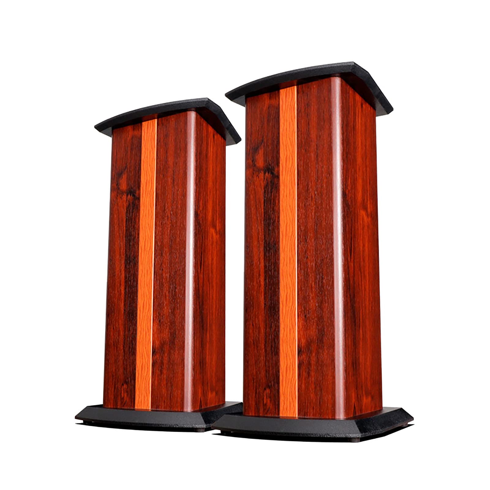 BTZHY Speaker Stands,2pack Universal Hold Satellite and Small Bookshelf Speakers, for Home/Office/Studio/Theater Theater Series