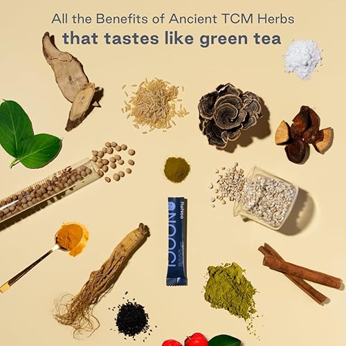 Miniatura 3 de NOOCI ReNoo - Polvo diario para mujer, para energía, inmunidad, digestión, sin azúcar añadido, sin OMG, vegano, 30 bolsitas, té verde