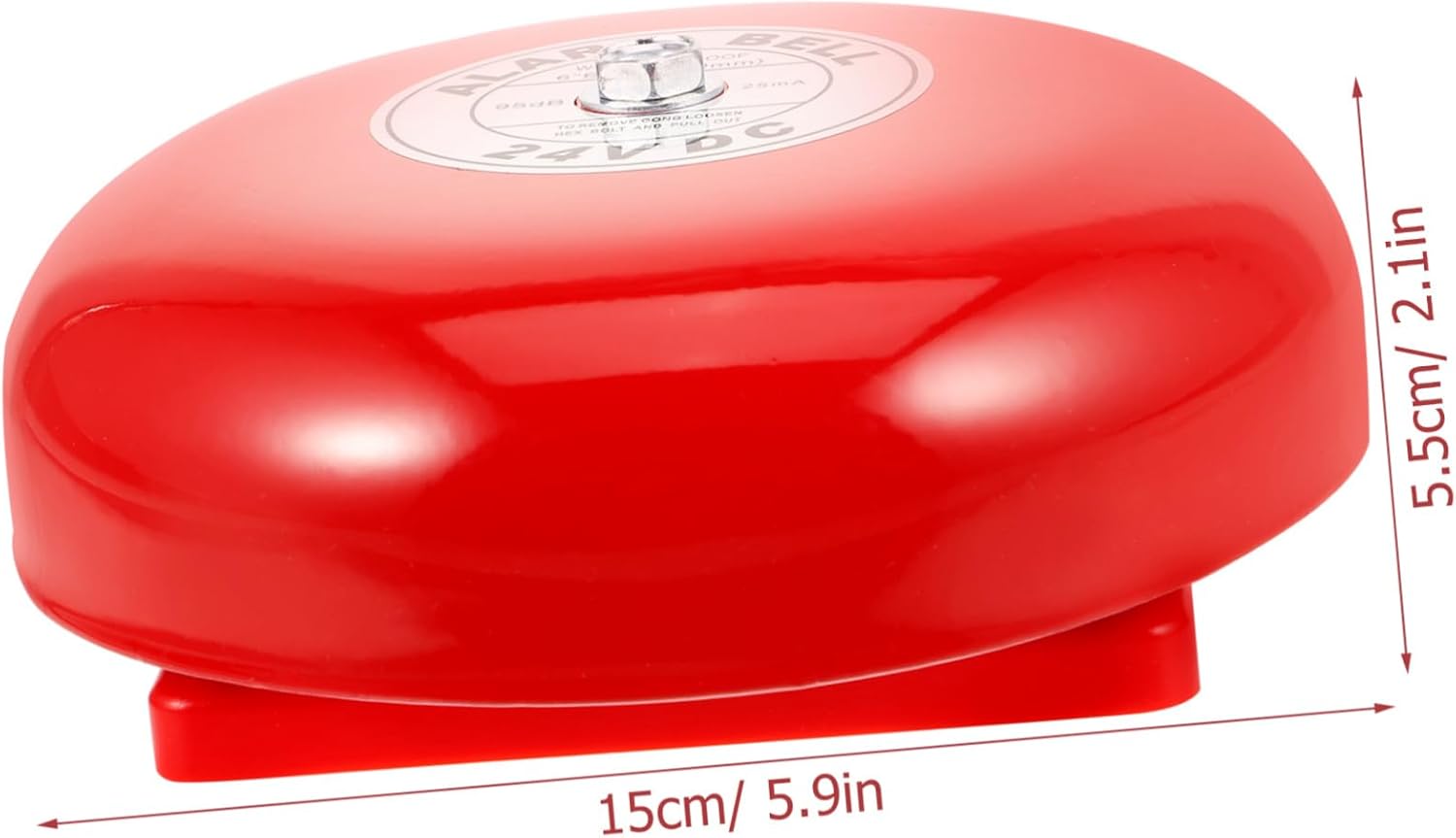 balacoo Factory Bell Electric Pull Station Security Alarm Bell for School Factory Home Power Supply